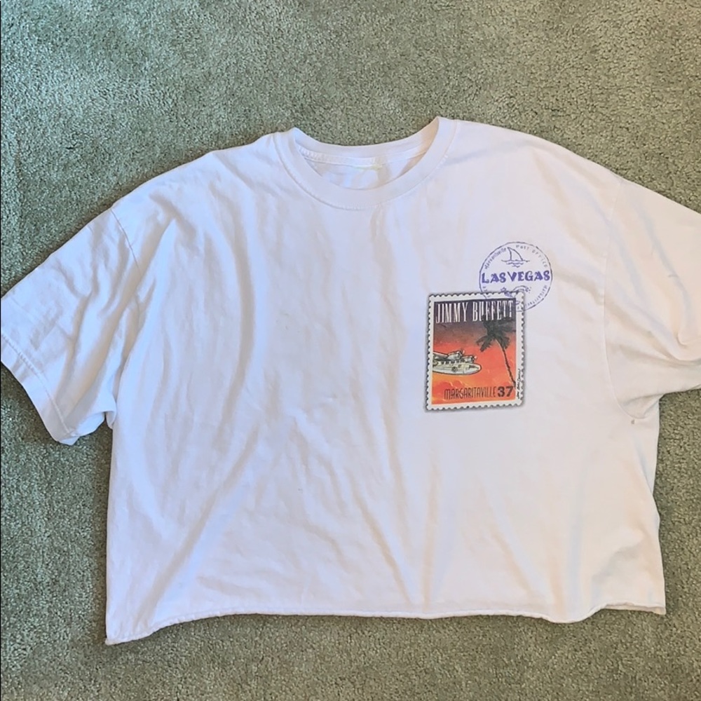 vintage cropped Margaritaville tee✨